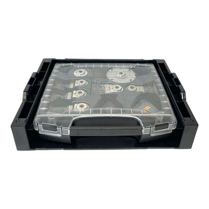 Fein Multimaster MM 500 Plus utensile multifunzione 350 W Starlock Plus Black Edition ( 72297561000 ) + 33 pz. accessori + L-Boxx