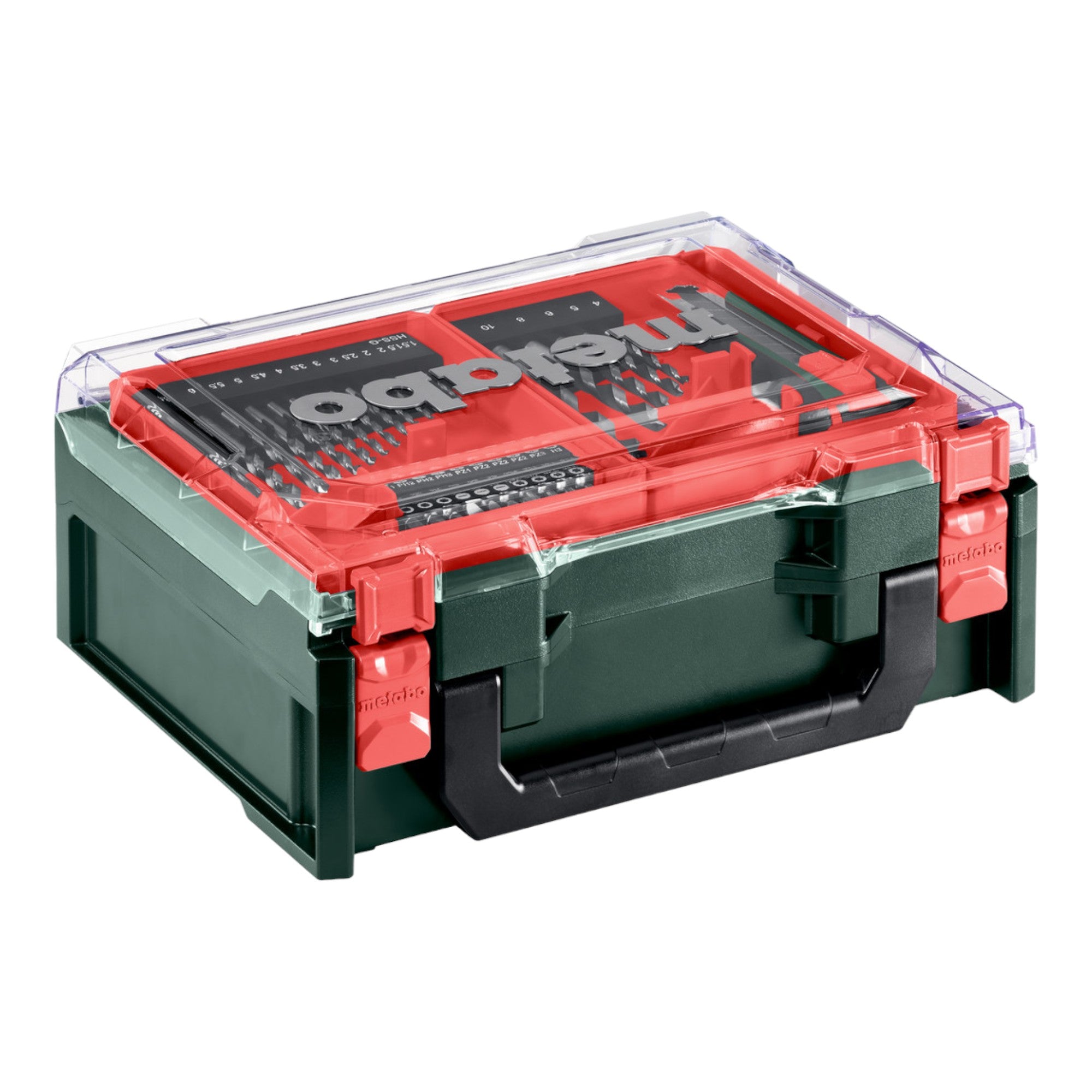 Metabo PowerMaxx SB Basic Set Akku Schlagbohrschrauber 12 V 34 Nm 600385710 2x Akku 2 0 Ah Ladegeraet 41 tlg Zubehoer Set Koffer 2 - toolbrothers