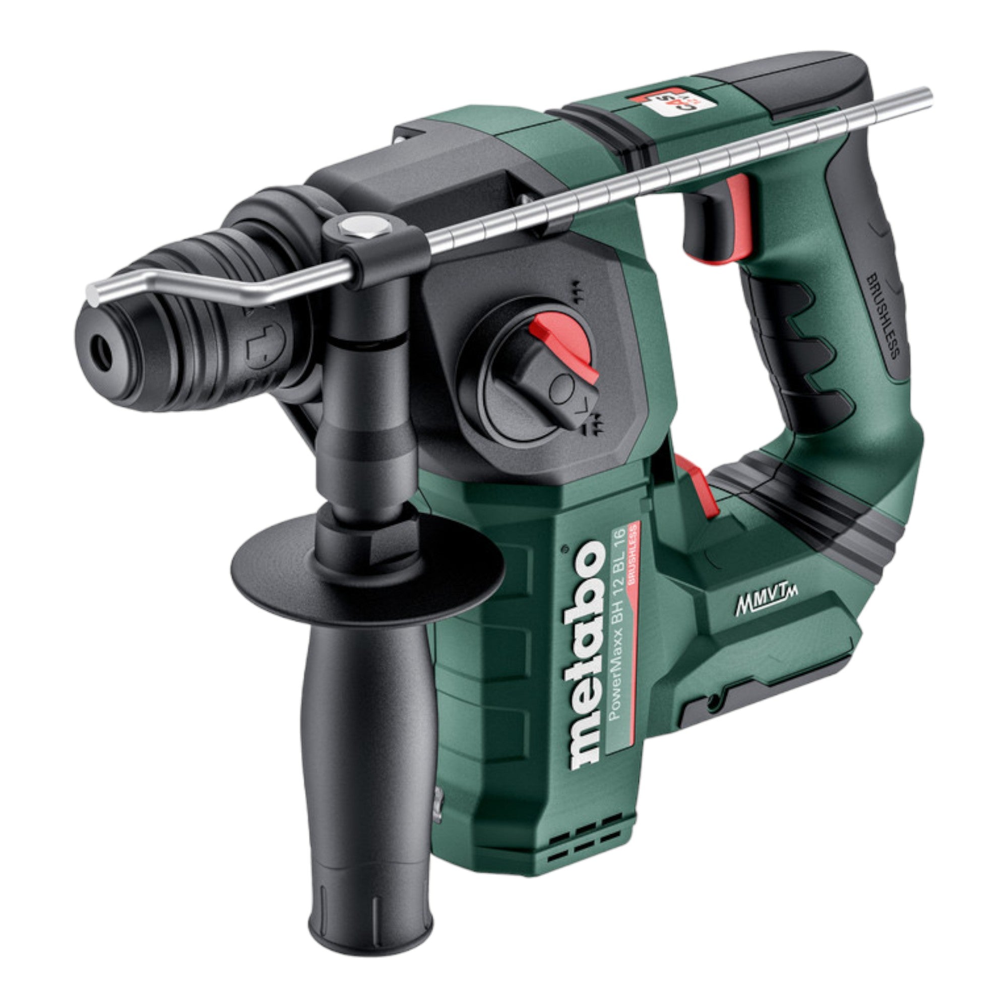 Metabo PowerMaxx BH 12 BL 16 Akku Bohrhammer 12 V 1 3 J SDS Plus Brushless Koffer 600207860 ohne Akku ohne Ladegeraet 0 - toolbrothers
