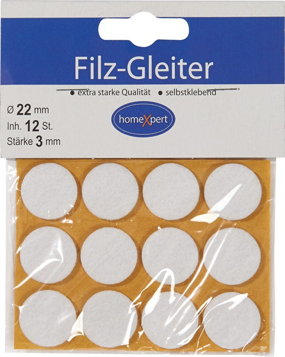 Felt glides ( 3000271014 ) 22 mm self-adhesive