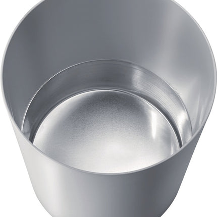 Corbeille à papier ( 9000468438 ) 13 l H300xØ245 mm difficilement inflammable argent