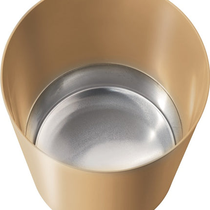 Papelera ( 9000468439 ) 13 l H300xØ245 mm ignífuga oro