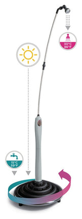 Douche de jardin SUNNY STYLE SOLAR SHOWER ( 4000350740 ) Raccord rapide