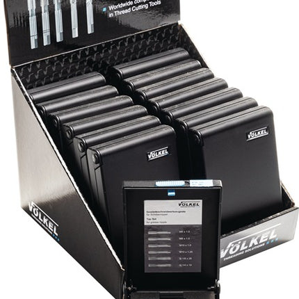 Set di utensili per filettare Völkel ( 4000867154 ) M6-M10 / G1/4-G1/8 ″ Set da 6 pezzi