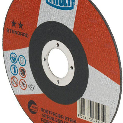 Disco da taglio Tyrolit STANDARD ( 8000757578 ) D125x1mm foro diritto 22,23 mm