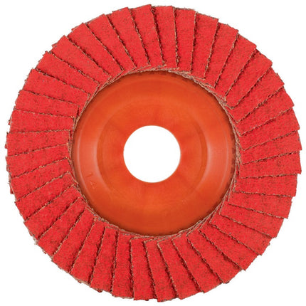 Tyrolit disque à lamelles PREMIUM CERAMIC ( 8000758789 ) Ø 125 mm grain 40 droit