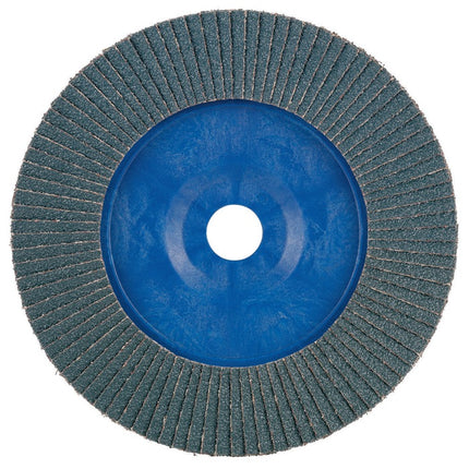 Tyrolit Roue à lamelles STANDARD ( 8000759142 ) Ø 125 mm Granulométrie 40 plat - support plastique