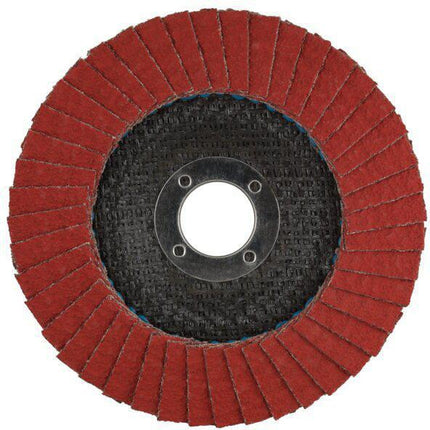 Disco lamellare Tyrolit PREMIUM CERAMIC ( 4000845948 ) Ø 125 mm granulometria 40 a gomito