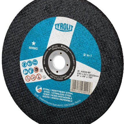 Tyrolit Trennscheibe BASIC ( 8000756464 ) D230x3mm gerade Bohrung 22,23 mm