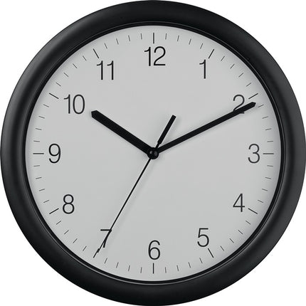 TFA Dostmann wall clock ( 9000486860 ) quartz clock plastic black numbers