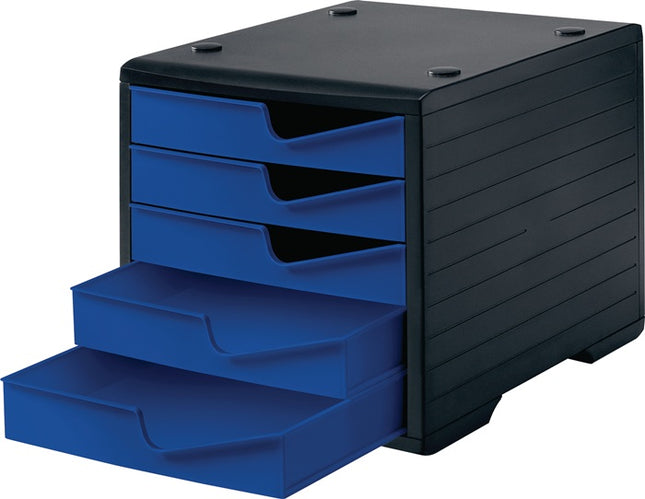 styro storage box ( 9000493477 ) 5 cassetti nero/blu