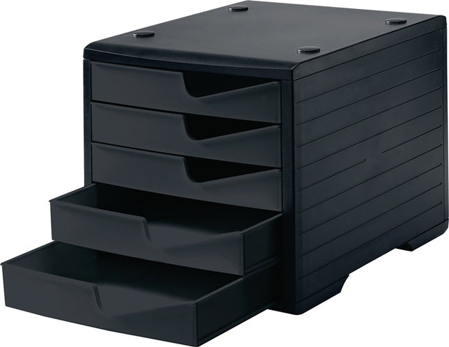 styro storage box ( 9000493478 ) 5 cassetti nero/nero