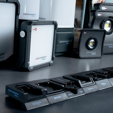 Adattatore batteria Scangrip SMART CONNECTOR ( 4000873487 ) adatto per BOSCH GREEN