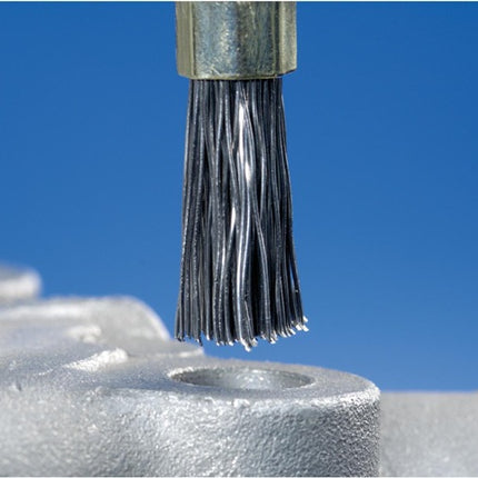 Szczotka PFERD PBU ST ( 8000432589 ) Ø 10 mm grubość drutu 0,35 mm 20000 min-¹