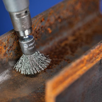 Carda PFERD PBU ST ( 8000432595 ) Ø 20 mm grosor de alambre 0,5 mm 18000 min-¹