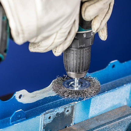 Carda redonda PFERD RBU INOX ( 8000433048 ) Ø 80 mm grosor del alambre 0,2 mm