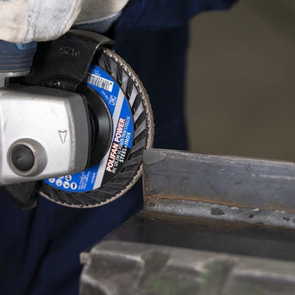 PFERD flap disc TRIM STEELOX ( 8001720490 ) Ø 125 mm grain size 80 PFC / B / T29