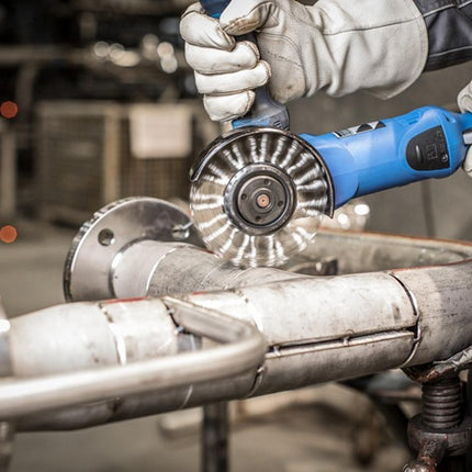 Carda redonda PFERD POS RBG 12512 ( 8000433126 ) Ø 125 mm grosor del alambre 0,5 mm