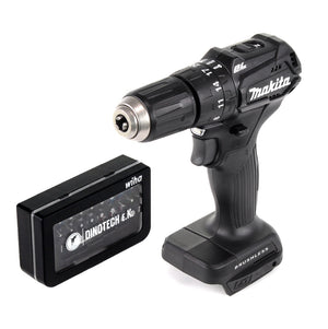 Makita DHP 483 ZB Akku Schlagbohrschrauber 18V 40Nm schwarz Solo + 31tlg. Bit-Set - ohne Akku, ohne Ladegerät