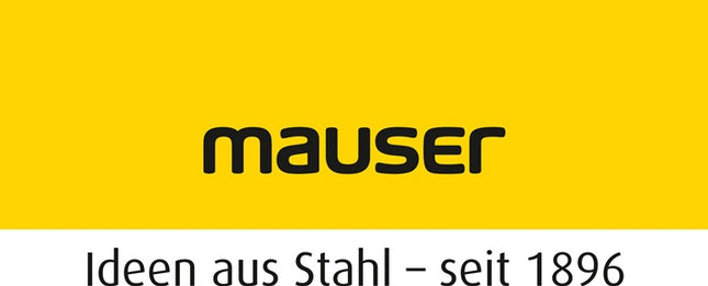 Mauser open fronted storage box set ( 9000453793 ) H50xW602xD100mm galvanised steel 6 x MK6 blue