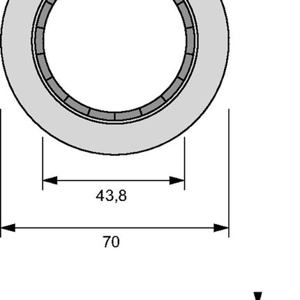 Anillo protector L&amp;S Vision (3000550008) Ø 70 mm