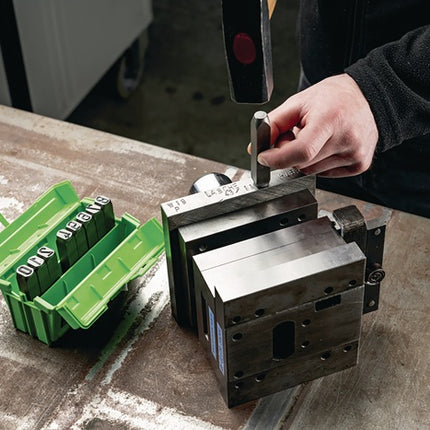 Juego de números de impacto Kukko 330 ( 8000458600 ) 9 piezas números 0 - 9