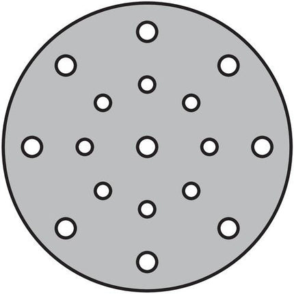 Klingspor adhesive sanding disc PS 22 K ( 8000353003 ) GLS 15 150 mm grit 120 Number of holes 8 + 8 + 1