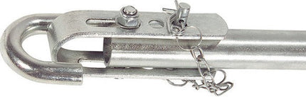 Barra di traino ( 4000818630 ) zincata 5,1 kg rosso/argento