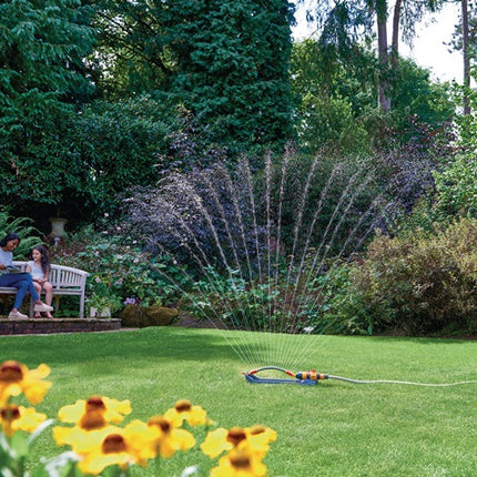 Hozelock rectangular sprinkler AquaSave PRO XL ( 4000350207 ) 350 m² plug-in coupling