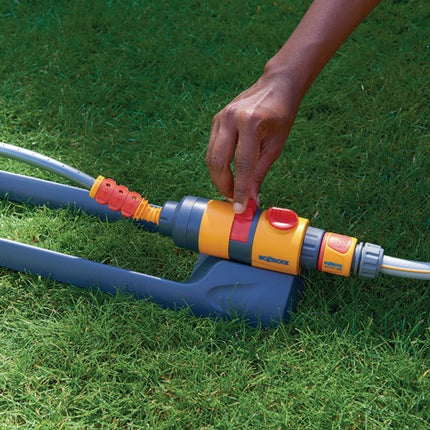 Hozelock rectangular sprinkler AquaSave PRO XL ( 4000350207 ) 350 m² plug-in coupling