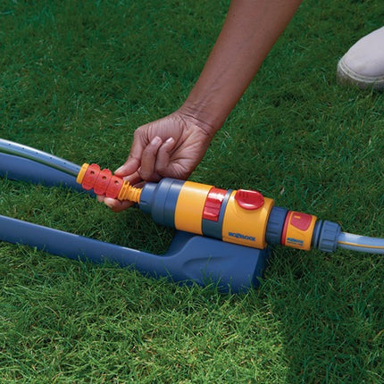 Hozelock rectangular sprinkler AquaSave PRO XL ( 4000350207 ) 350 m² plug-in coupling
