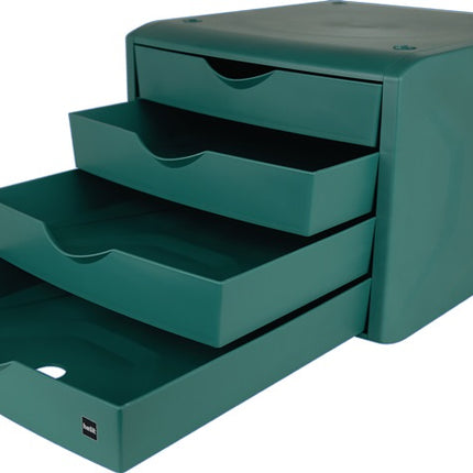 Helit drawer box ( 9000493492 ) with pull-out stop 4 drawers