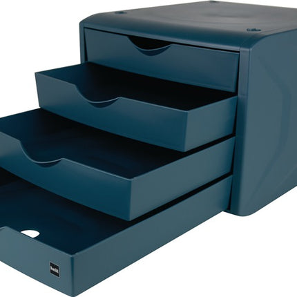 Helit drawer box ( 9000493491 ) with pull-out stop 4 drawers