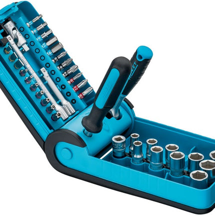 Juego de llaves de vaso Hazet 856-1HP ( 8000753595 ) 38 piezas 1/4 ″ Nº de dientes 90 hexagonal