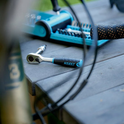 Juego de llaves de vaso Hazet 856-1HP ( 8000753595 ) 38 piezas 1/4 ″ Nº de dientes 90 hexagonal