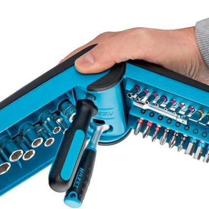 Juego de llaves de vaso Hazet 856-1HP ( 8000753595 ) 38 piezas 1/4 ″ Nº de dientes 90 hexagonal