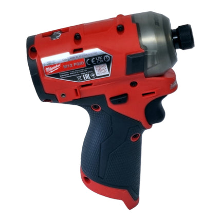 Milwaukee M12 FQID-501 cordless impact wrench 12 V 50 Nm 1/4" brushless + 1x rechargeable battery 5.0 Ah - without charger