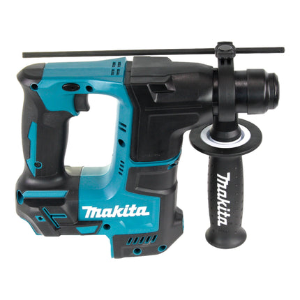 Martillo perforador sin cable Makita DHR 171 RGX3 18 V 1,2 J SDS-Plus Brushless + 2x batería recargable 6,0 Ah + cargador + juego de accesorios de 65 piezas + maletín