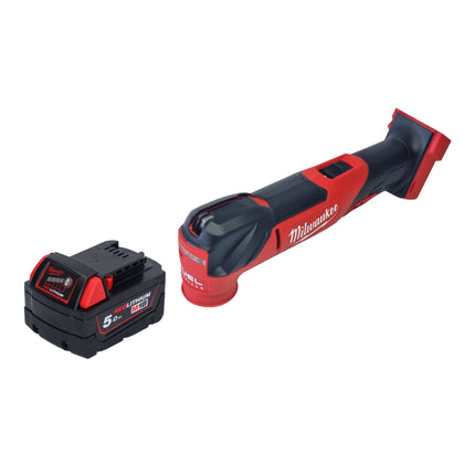 Milwaukee M18 FMT-501 cordless multitool 18 V brushless + 1x battery 5.0 Ah - without charger