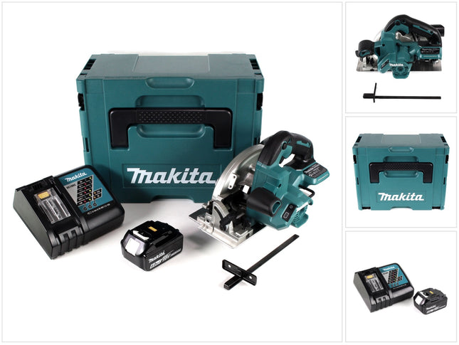 Makita DHS 660 RG1J Akku Handkreissaege 18V 165 mm im Makpac 1x 6 0Ah Akku Ladegeraet 0 - toolbrothers