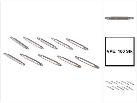 Makita Bit Set PH2 65 mm 100 Stück - Toolbrothers