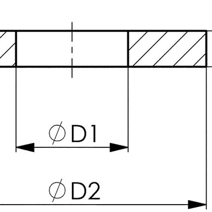 AMF Unterlegscheibe DIN 6340 ( 4000833436 ) für Schrauben M8