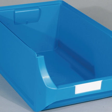 Allit label ( 9000448723 ) white with foil for open fronted storage box