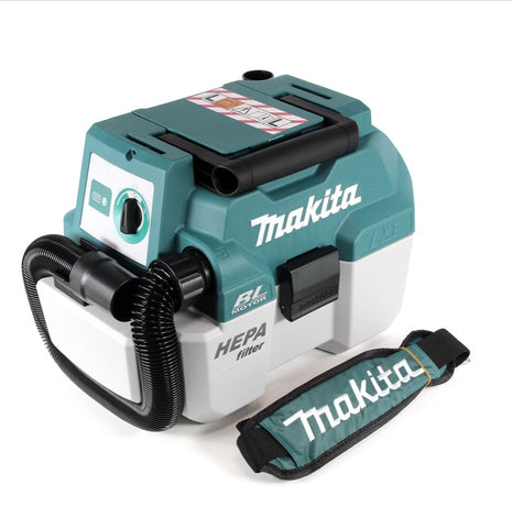 Makita DVC 750 LZX1 Akku Staubsauger Nass und Trockensauger 18 V tragbar - ohne Zubehör, ohne Akku, ohne Ladegerät - Toolbrothers