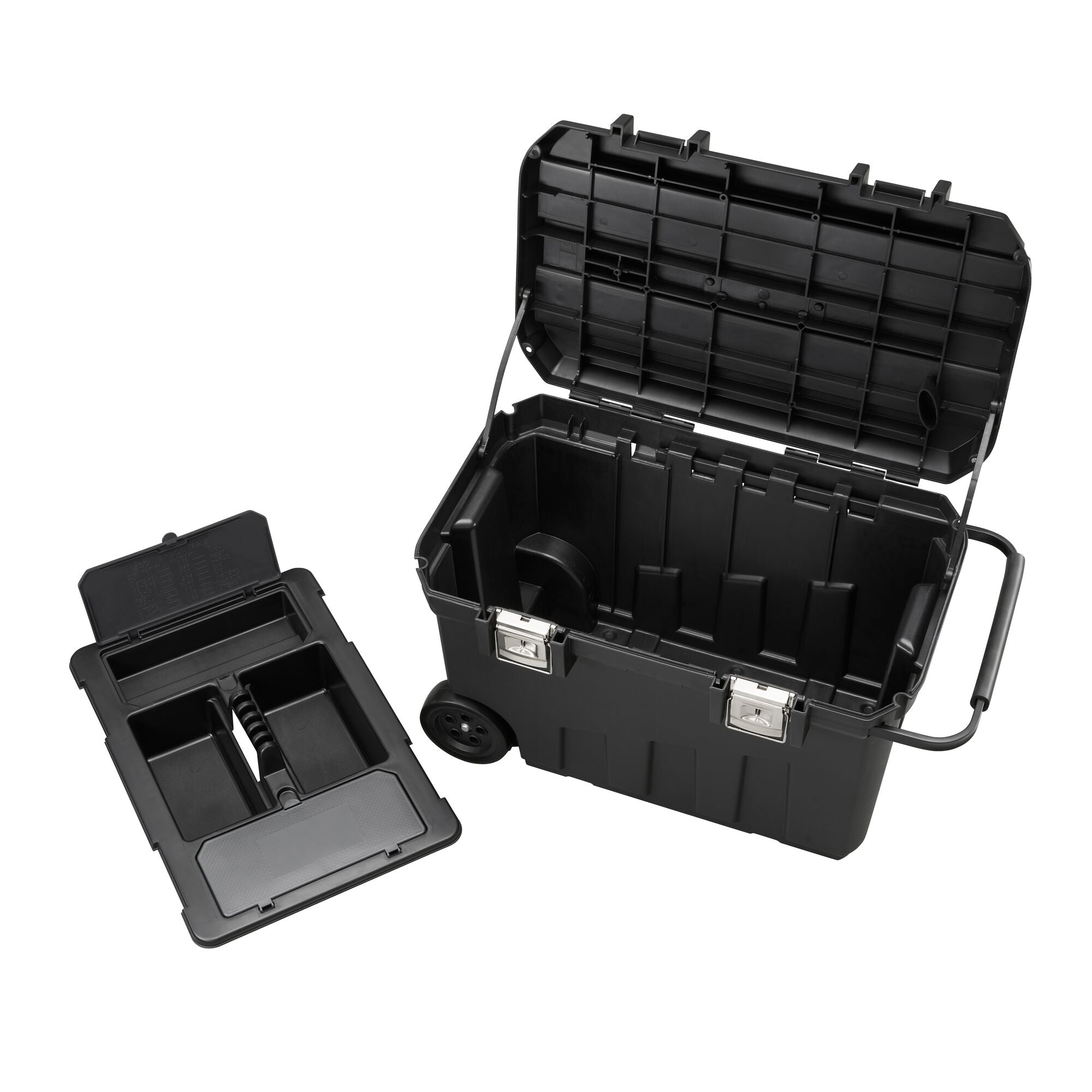 Stanley Mobile Montagebox 90 L 770 x 490 x 480 mm 1 92 978 mit herausnehmbarer Ablage 2 - toolbrothers