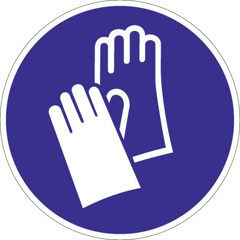 Segno obbligatorio ASR A1.3/DIN EN ISO 7010 ( 9000477499 ) Usare protezioni per le mani