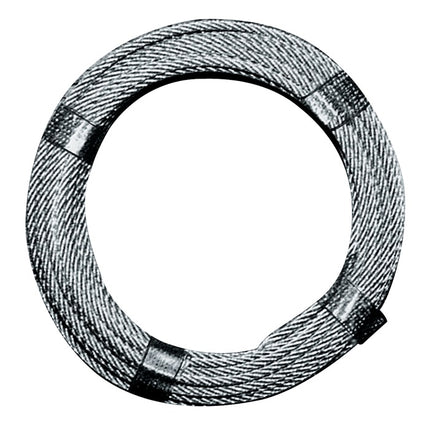 Wire rope ( 1000134016 ) Ø 5.0 mm length 100 m 6 x 12 + 1 FE steel, galvanised