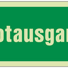 Rescue sign BGV A8 ( 3000277454 ) L297xW148 mm plastic