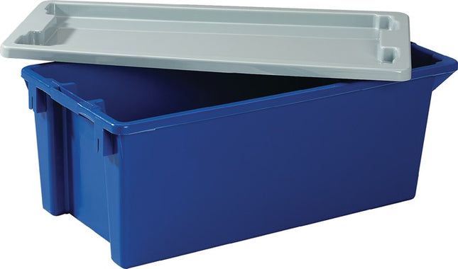 Lid ( 9000446931 ) L590xW380mm grey suitable for swivel stacking containers