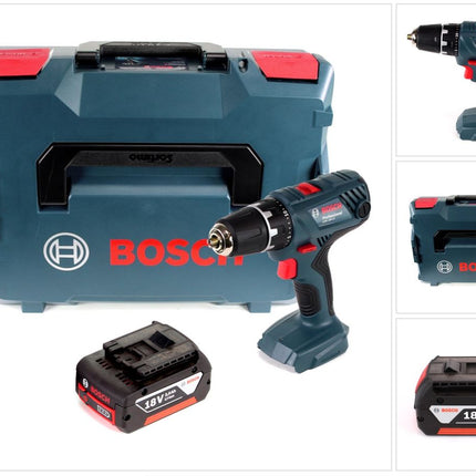Bosch Professional GSR 18V-21 Akku Bohrschrauber 18V 55Nm + 1x Akku 3,0Ah + L-Boxx - ohne Ladegerät - Toolbrothers